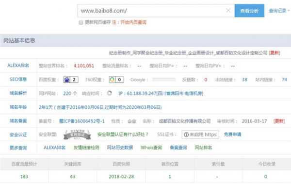 新網(wǎng)站如何做seo？站長之家數(shù)據(jù)